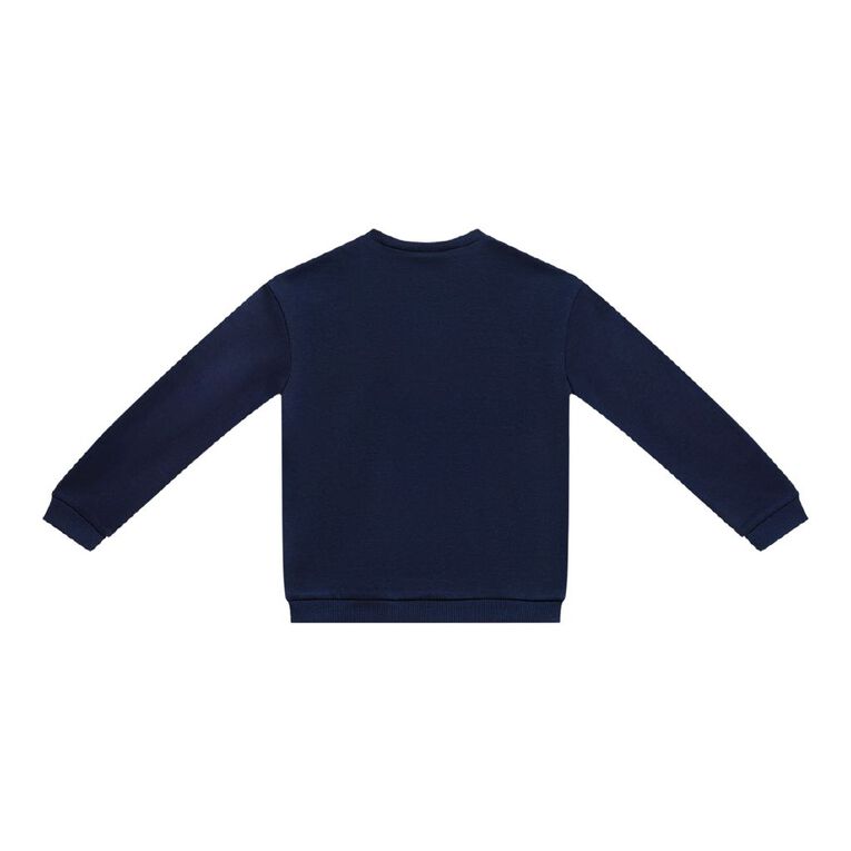 Young Original Basic Crew Sweatshirt, Blue Dark, hi-res