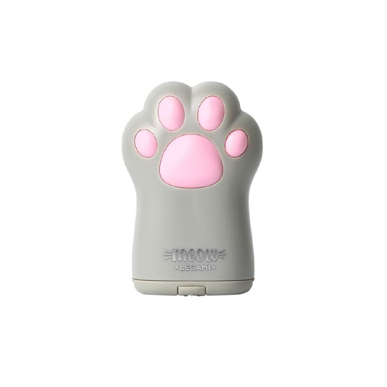 Legami Pencil Sharpener With Container Meow Pink, , hi-res
