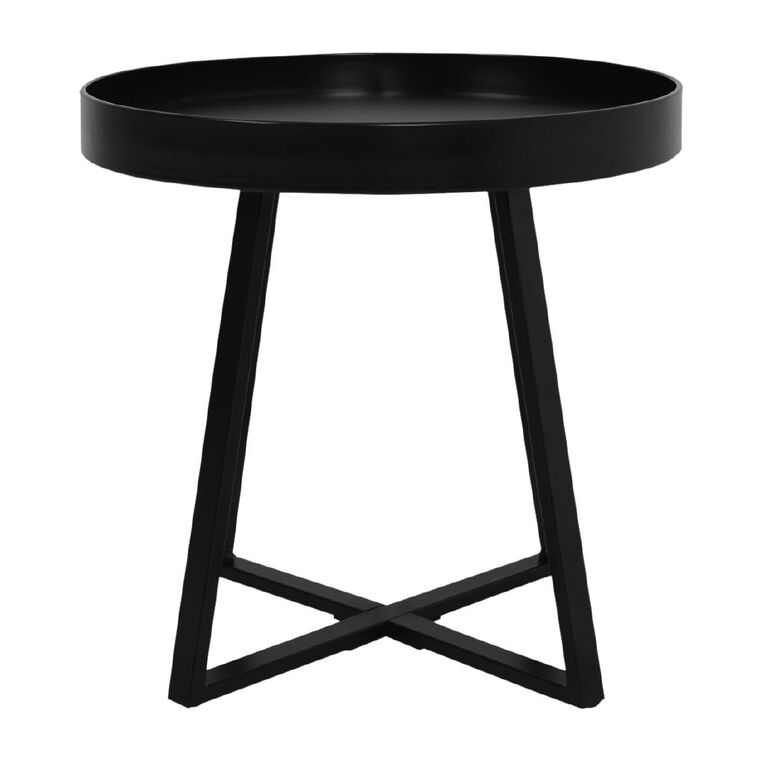 Living & Co Monti Side Table Black, , hi-res