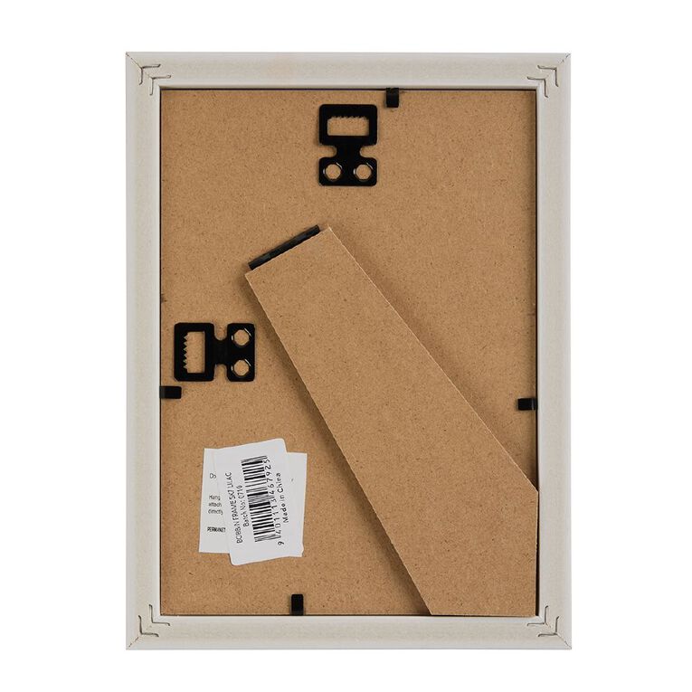 Living & Co Bobbin Frame Lilac 5in x 7in, , hi-res