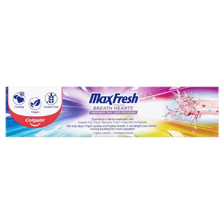Colgate Max Fresh Rainbow Fresh Toothpaste, , hi-res