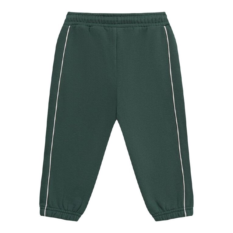 Young Original Toddler Boys' Piped Trackpants, Green Mid, hi-res