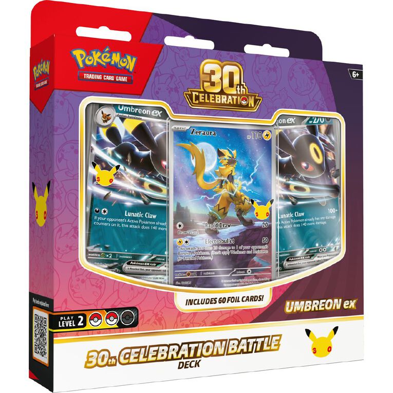 Pokemon TCG 30th Celebration Build & Battle Box -2 per Customer, , hi-res