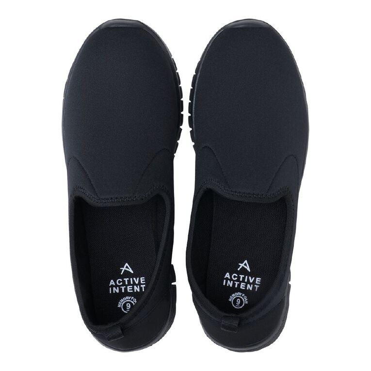 Active Intent Women's Stroll Trainers, Black, hi-res