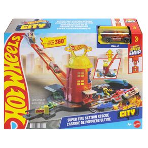 Hot Wheels City Super Fire Station