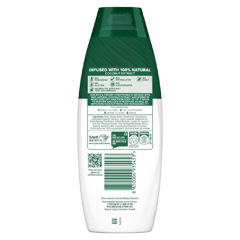 Palmolive Naturals Intensive Moisture Conditioner 350ml 350ml, , hi-res