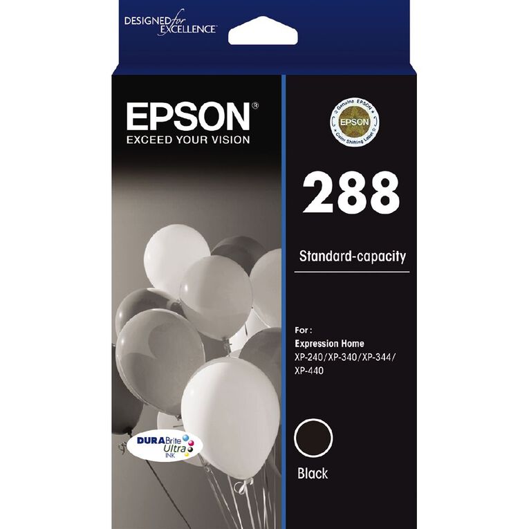Epson 288 DURAbrite Ink Black (175 pages), , hi-res