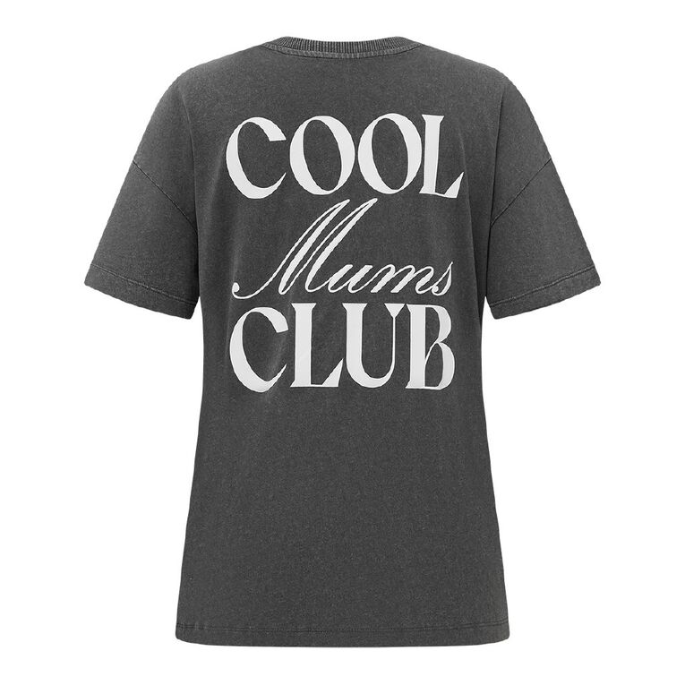 H&H Women's Short Sleeve Mothers Day Tee, Grey Dark, hi-res