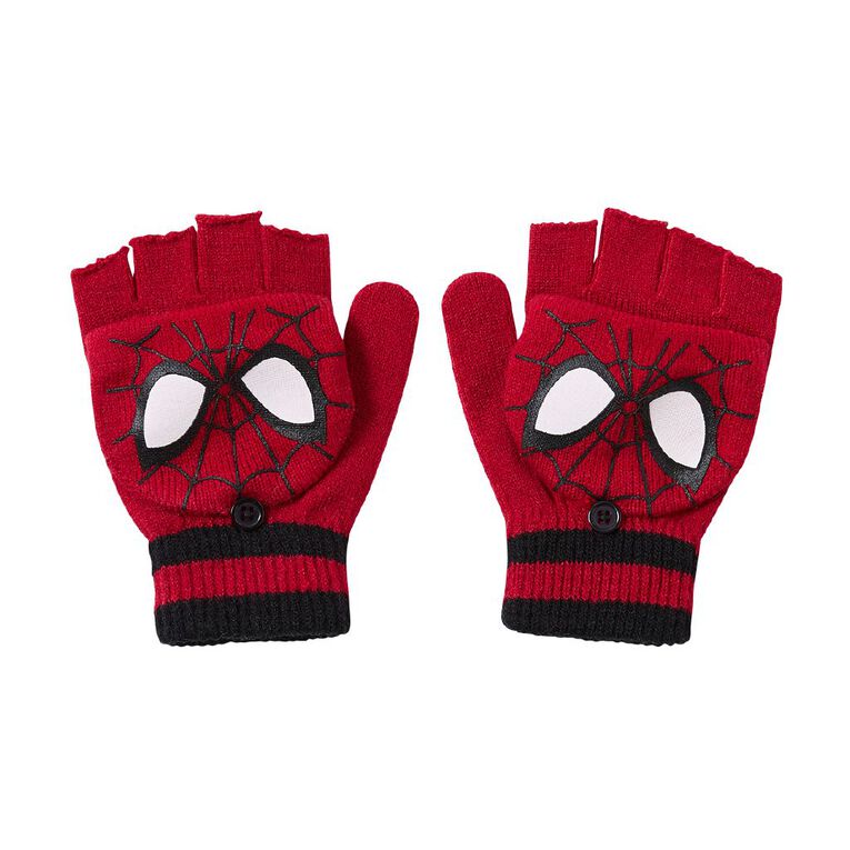 Spider-Man Kids' Gloves, Red Mid, hi-res