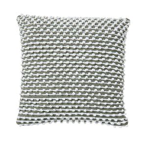 Living & Co Cushion Cotton Bobble Green 45cm x 45cm