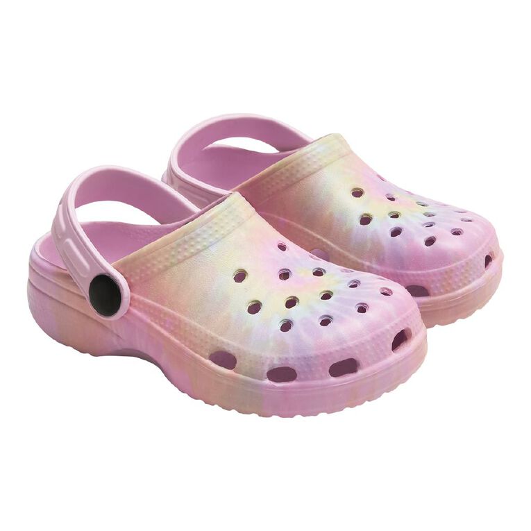 Young Original Junior Kids' Printed Frogs, Pink, hi-res