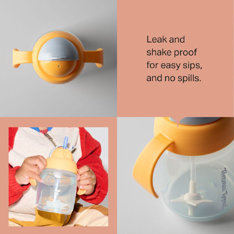 Tommee Tippee Trainer Straw Cup 300ml 6 Months+ Assorted, , hi-res