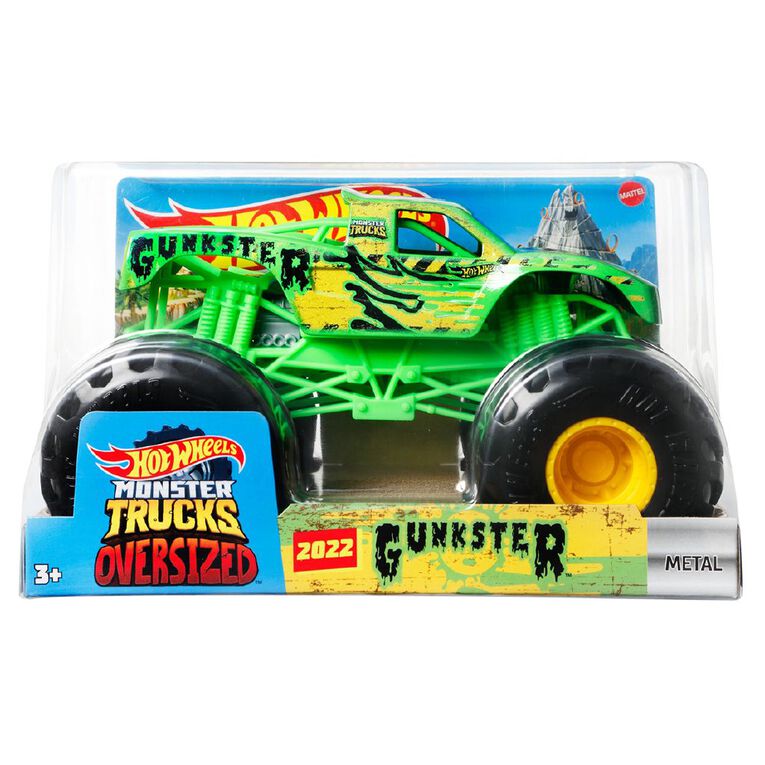 Hot Wheels Monster Trucks 1:24 Scale Diecast Truck, , hi-res