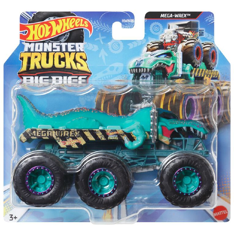 Hot Wheels Monster Trucks 1:64 Scale Big Rig Assorted, , hi-res