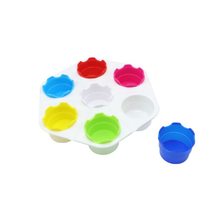 Uniti Kids Paints Pot 7 Pack, , hi-res