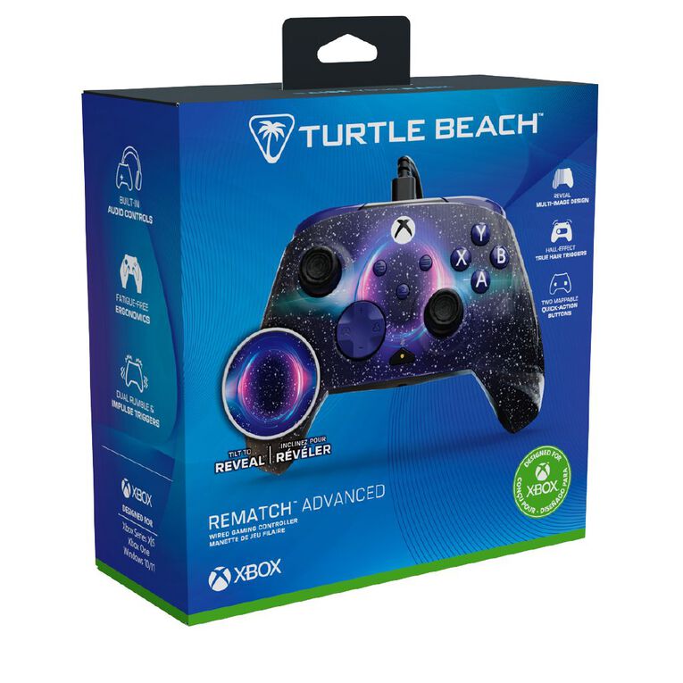 Turtle Beach Rematch Wired Controller for Xbox Dark Cosmos, , hi-res