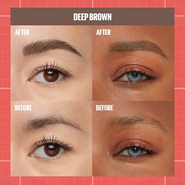 Maybelline Build a Brow 260 Deep Brown, , hi-res