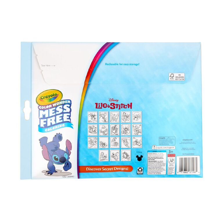 Crayola Color Wonder Foldalope Lilo & Stitch, , hi-res