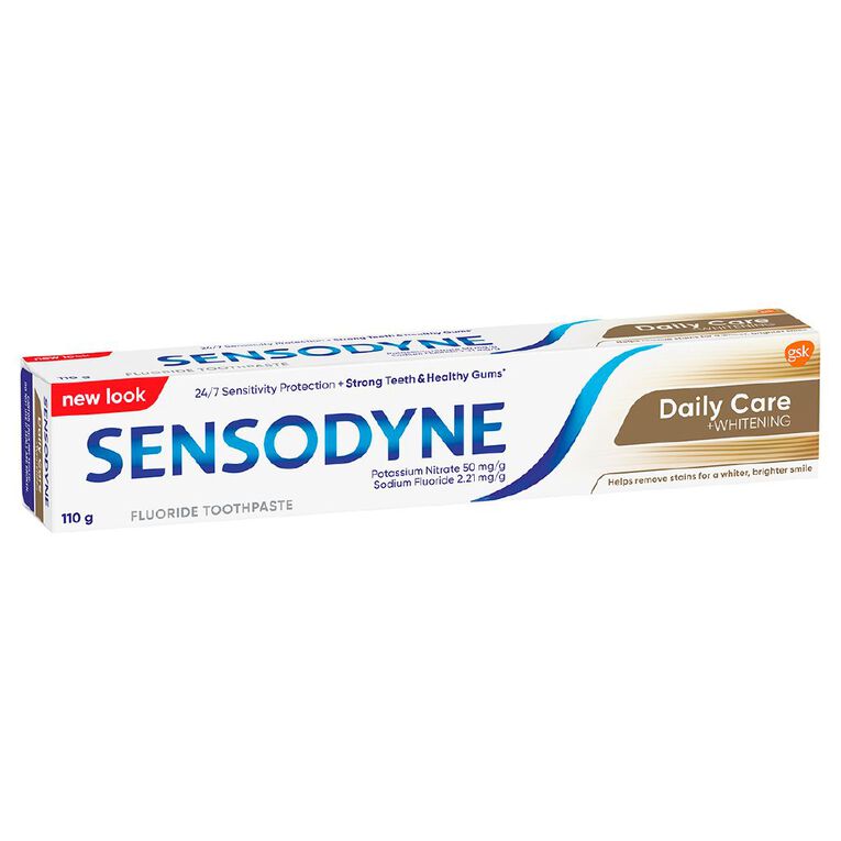 Sensodyne Daily Care Whitening Toothpaste 110g, , hi-res