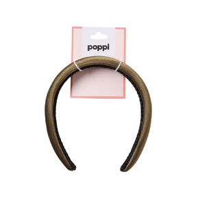 Poppi Satin Headband Khaki
