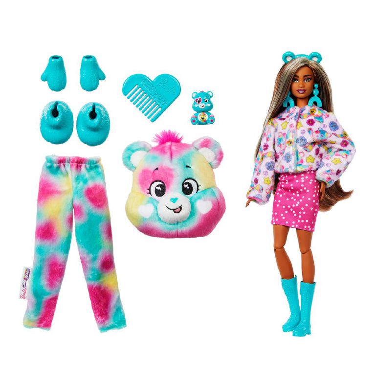 Barbie Cutie Reveal Care Bears Series Assorted Assorted The