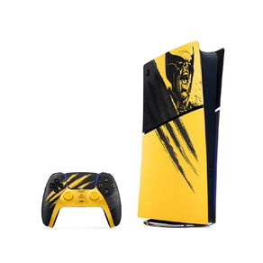 PS5 Digital Edition Marvel s Wolverine Battle Yellow Bundle