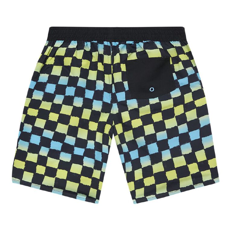 Young Original Printed Boardshorts, Blue Light, hi-res