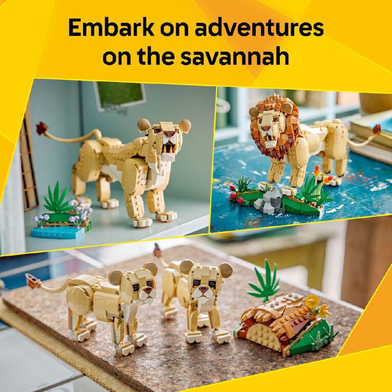 LEGO CREATOR Wild Animals Majestic Lion 31386, , hi-res