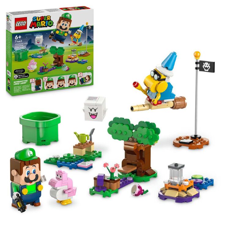 LEGO Super Mario Adventures with Interactive LEGO Luigi 71440, , hi-res