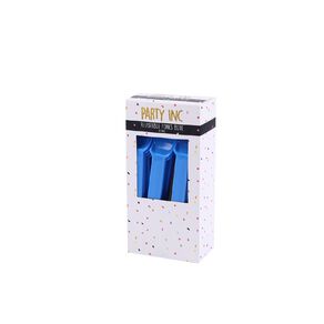 Party Inc Reuseable Forks Blue 20 Pack
