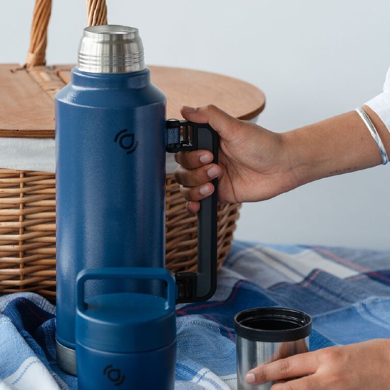 Seymours Versa Insulated Flask Black, , hi-res