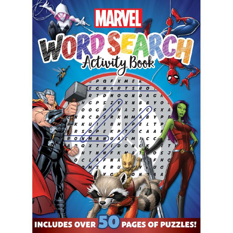 Marvel: Word Search Activity Book, , hi-res