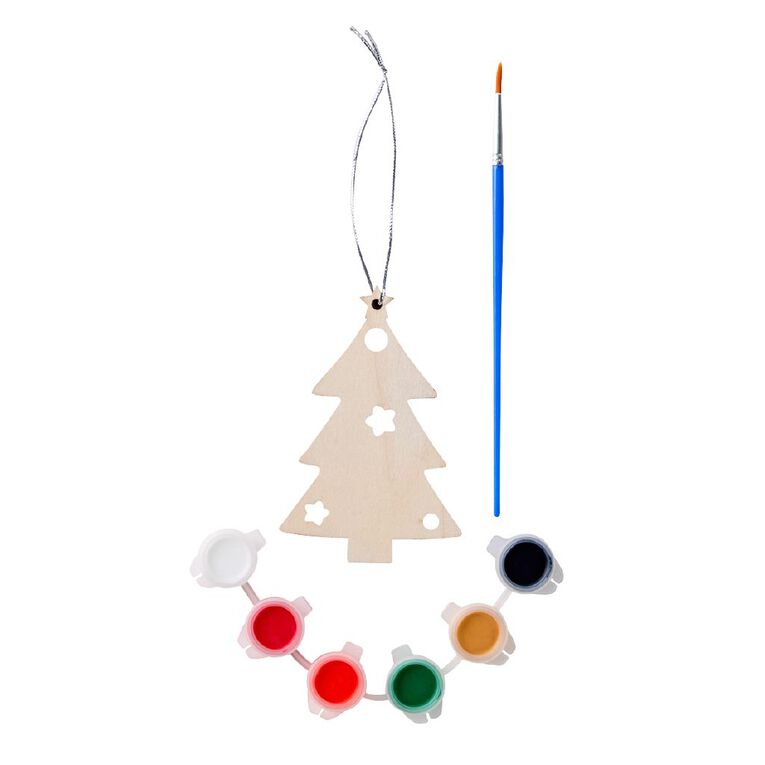 House Creativity Do-It-Yourself Plywood Paint Craft Set, , hi-res