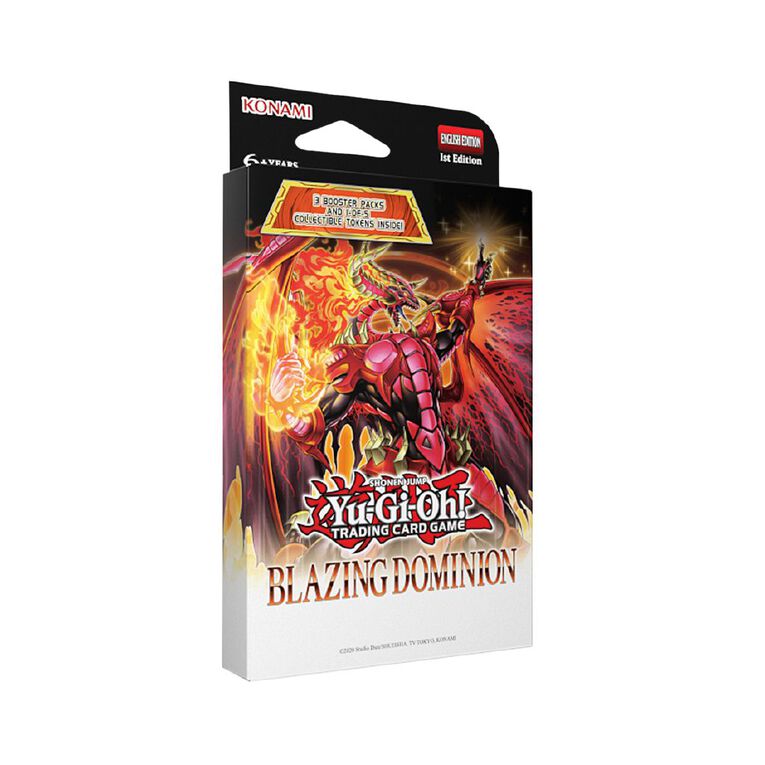 Yu-Gi-Oh! Blazing Dominion 3-Booster Tuck Box, , hi-res