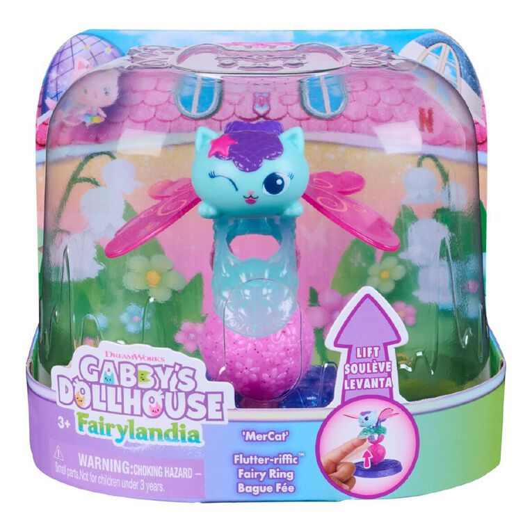 Gabby's Dollhouse Fairy Flutter Fairy Rings, , hi-res