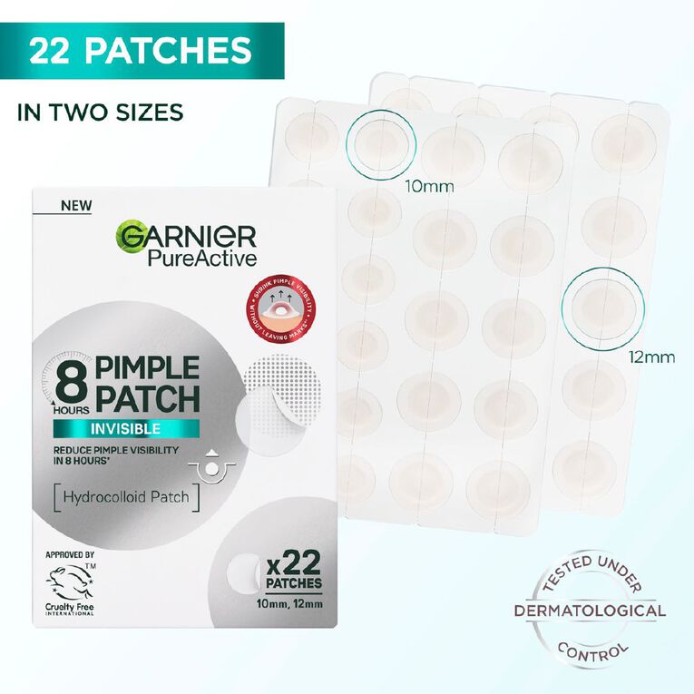 Garnier Pure Active Pimple Patch 22 Pieces, , hi-res
