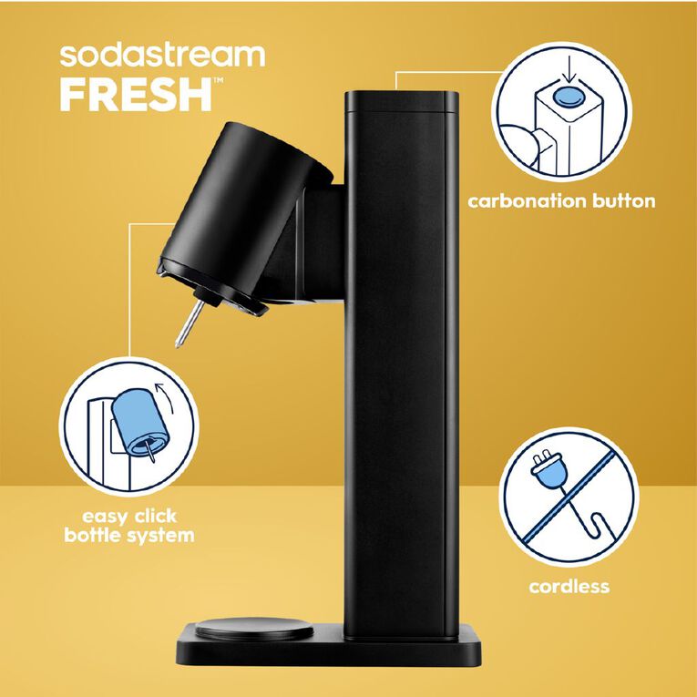 Sodastream Fresh Black, , hi-res