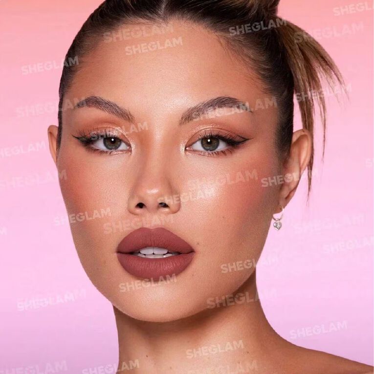 Sheglam Dynamatte Boom Long lasting Matte Lipstick High Key 2.7g, , hi-res