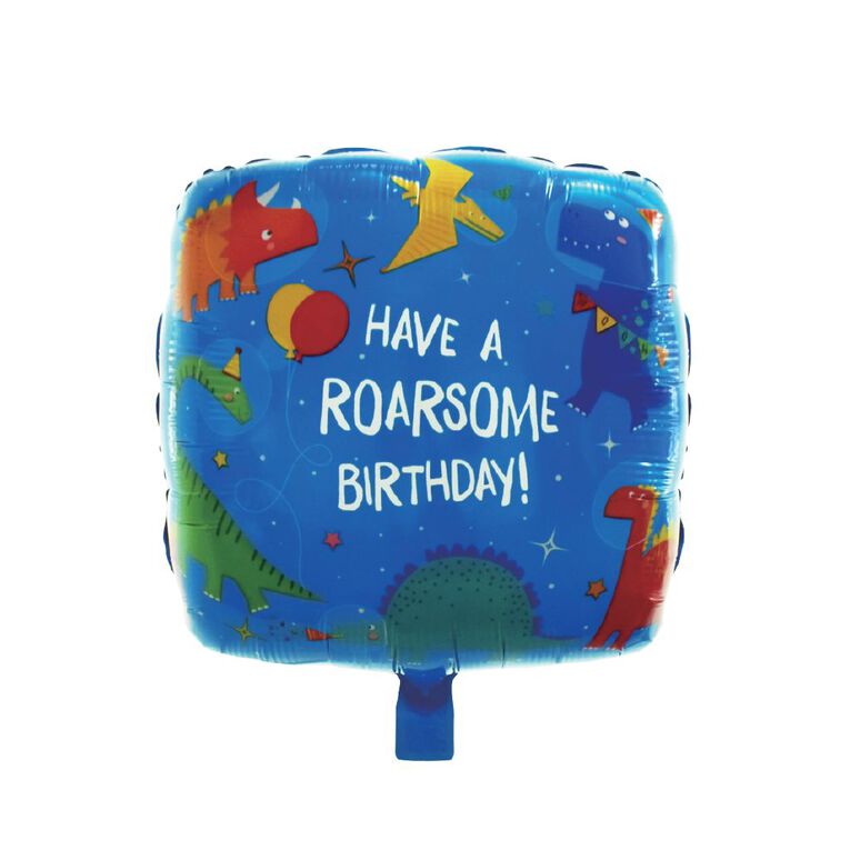 Party Inc Dinosaur Balloon 45cm, , hi-res