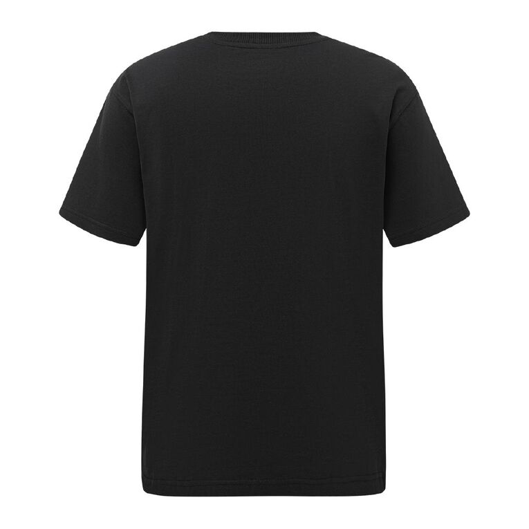 H&H Men's Relaxed Fit Graphic Tee, Black SkullRider, hi-res