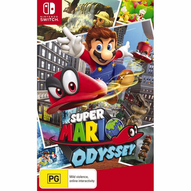 Nintendo Switch Super Mario Odyssey, , hi-res