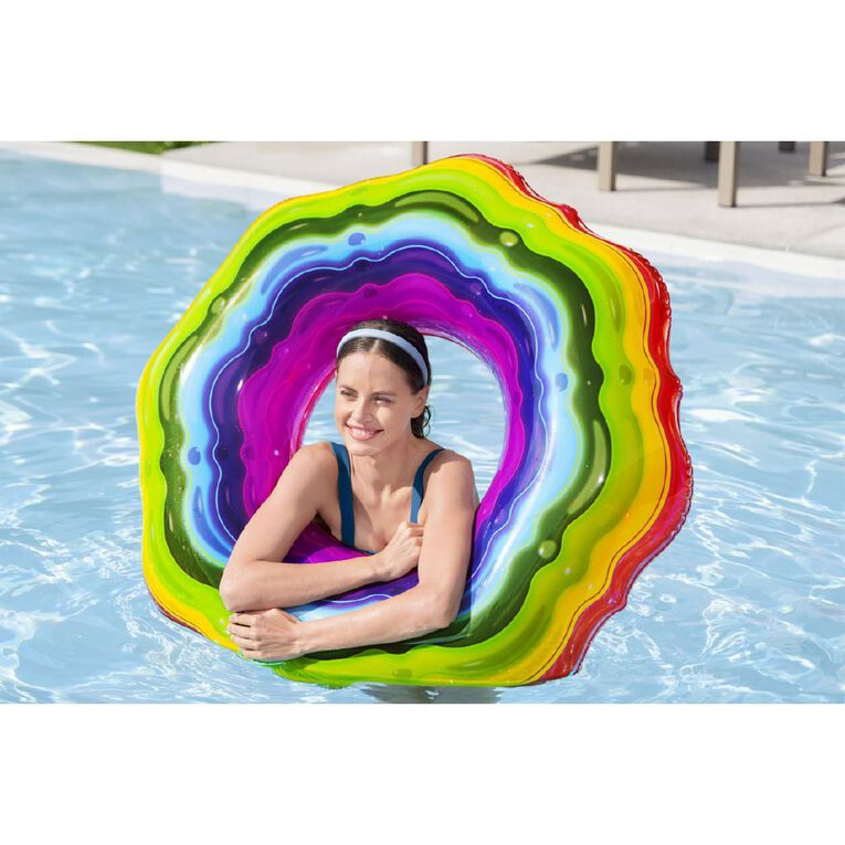 Bestway Rainbow Ribbon Swim Tube, , hi-res