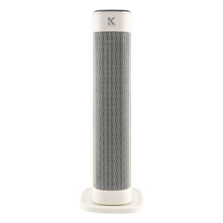 Kensington Digital Ceramic Tower Heater 60cm White, , hi-res