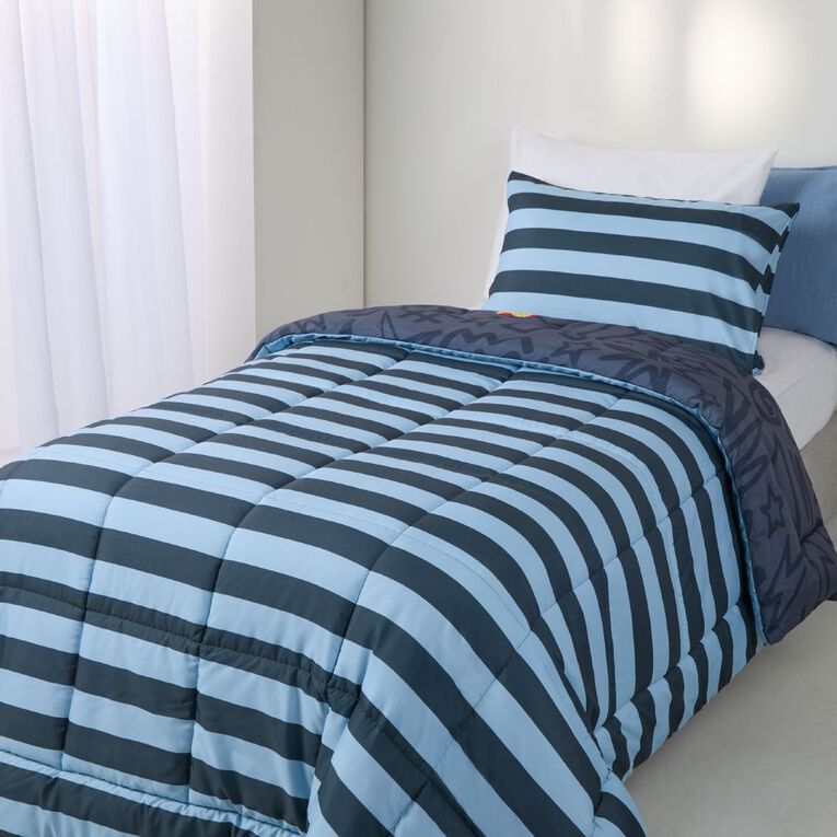 Marvel Comforter Set Multi-Coloured King Single, , hi-res