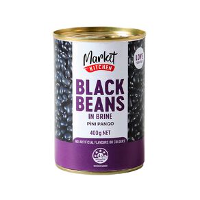 Market Kitchen Black Beans 400g