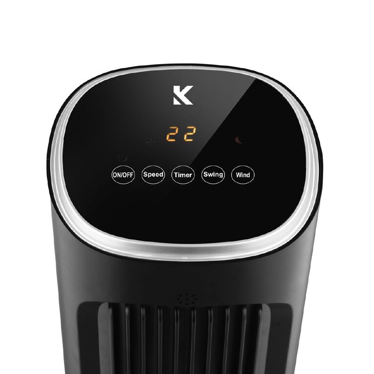 Kensington Digital Tower Fan 101cm Black, , hi-res