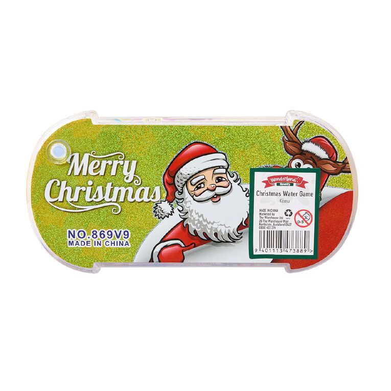 Wonderland Novelty Christmas Water Game Assorted, , hi-res