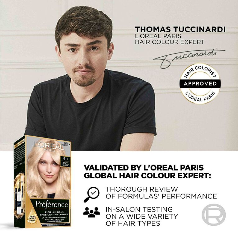 L'Oreal Paris Preference Hair Colour Very Light Pearl Blonde 10.21, , hi-res