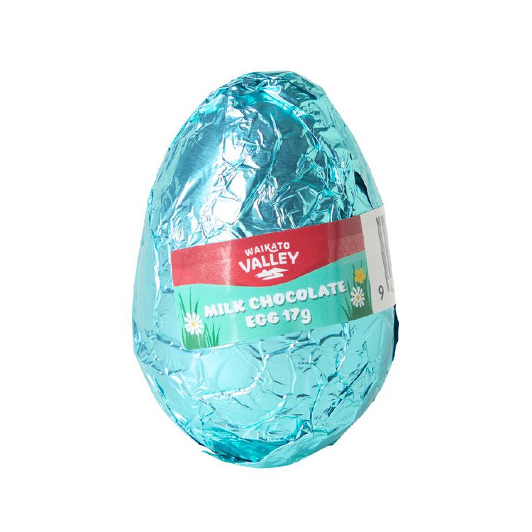 Waikato Valley Chocolates Milk Chocolate Egg 17g