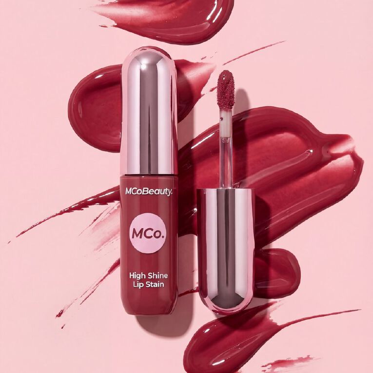 MCoBeauty High Shine Lip Stain - Berry Swirl, , hi-res